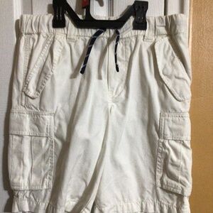 Polo Ralph Lauren white shorts leg pockets back pocket size 14